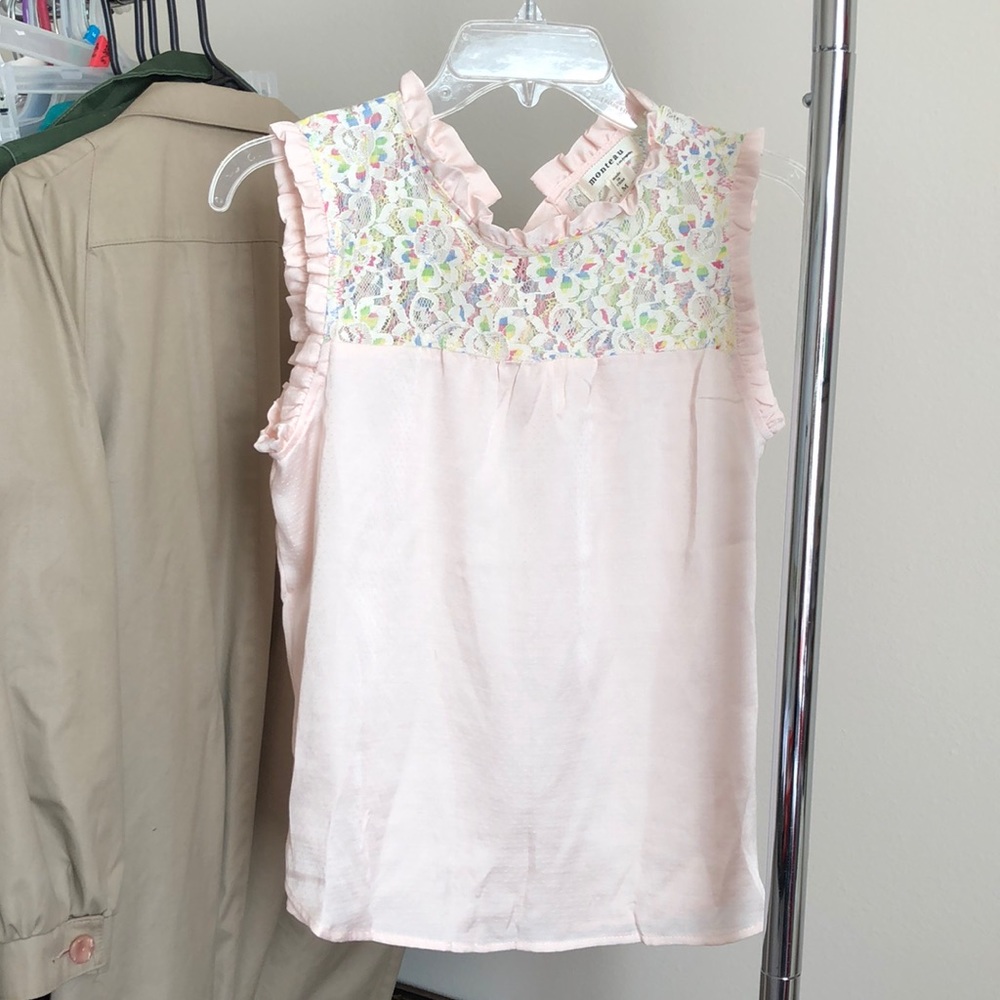 NEW -Pastel rainbow Top
